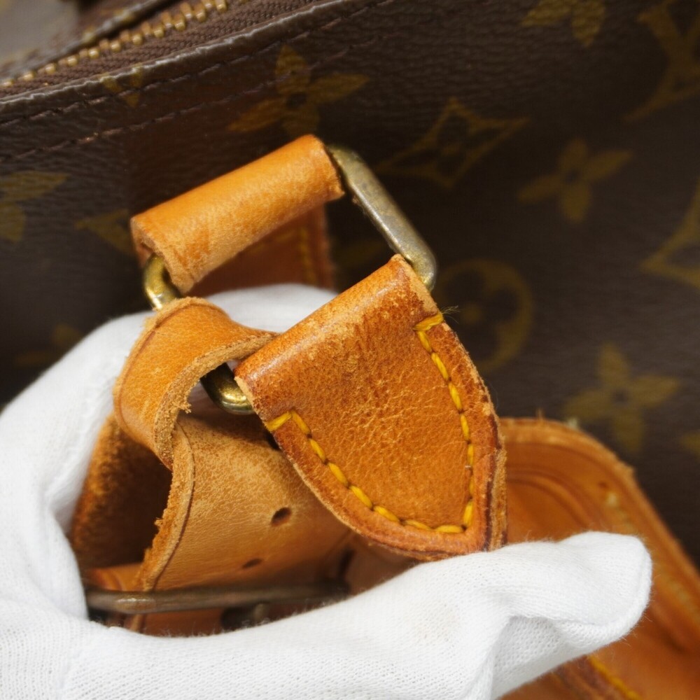 LOUIS VUITTON Brown Monogram Keepall 60 Boston Bag - Picture 9 of 13